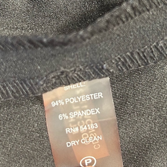 Calvin Klein black sheath dress size 10. Beautiful, well made dress!! - Picture 7 of 7